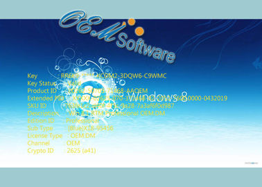 Быстрые ключ продукта Windows 8,1 ключа компьютерной продукции доставки Pro для ПК