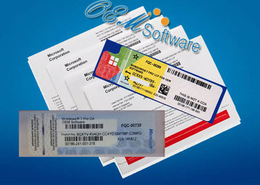 Французские пакет OEM Windows 7 профессиональный со стикером и лицензией Coa