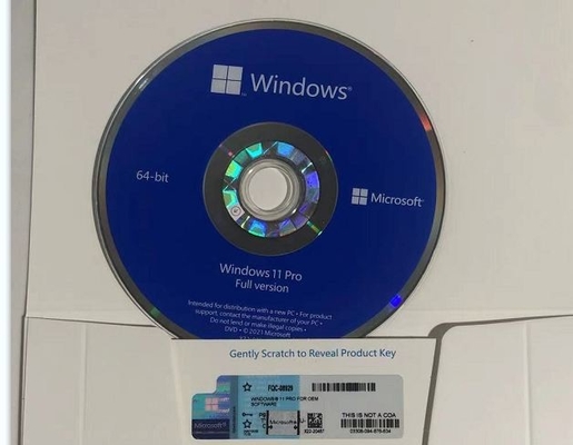 Первоначальный ключ лицензии OEM Windows 11 выигрывает 11 Pro активацию Coa StickerOnline